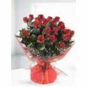 Gebze Çiçek Siparişi | 21 Adet Kırmızı Gül Buketi | Çağla Çiçekçilik
