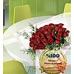 33 Kırmızı Gül Buketi