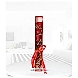 5 Kırmızı Gül Vazosu